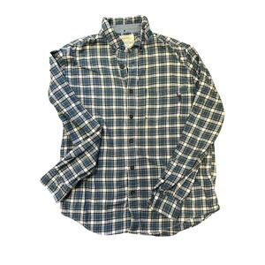 Aeropostale‎ Multicolor Plaid Button-Up Shirt - Men’s Medium with flaw